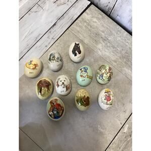 Ceramic Easter Eggs Hand painted